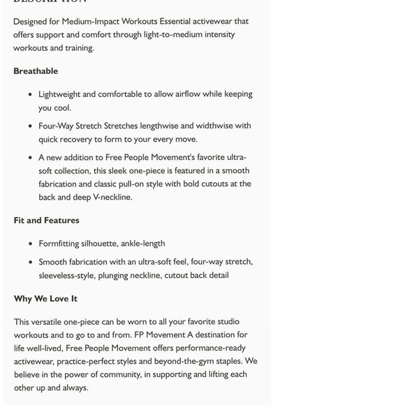 NWT Free People Movement Never Better One-Piece‎ Electric Sunset Pink Size Small - Picture 6 of 6